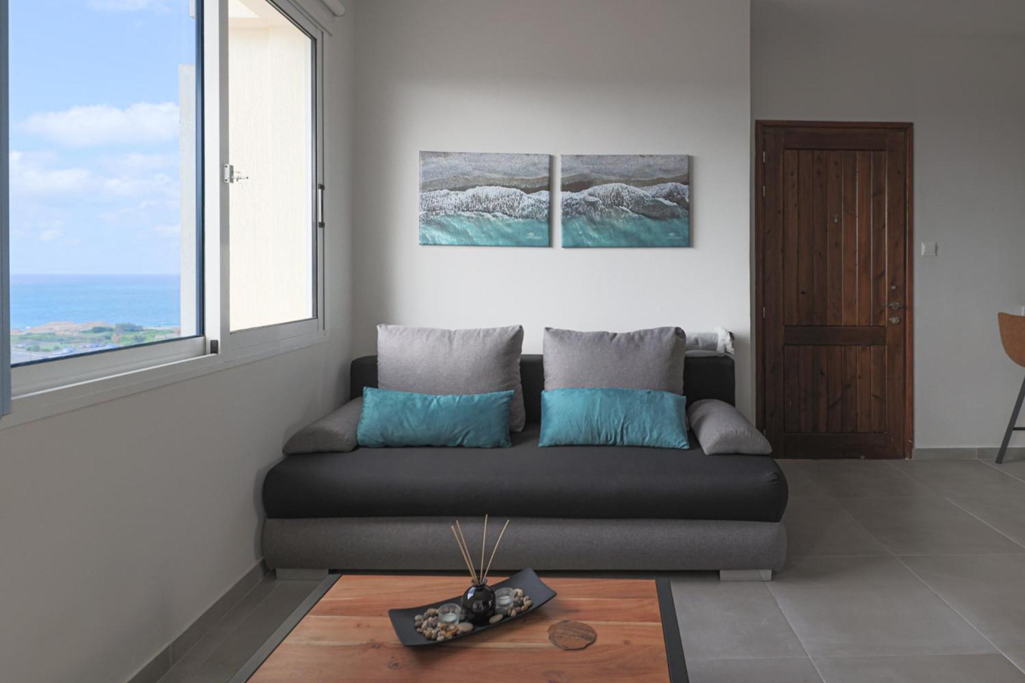 Appartement Eden Blue-Horizon 1B, Paphos, Sea View, Pool à Konia Extérieur photo