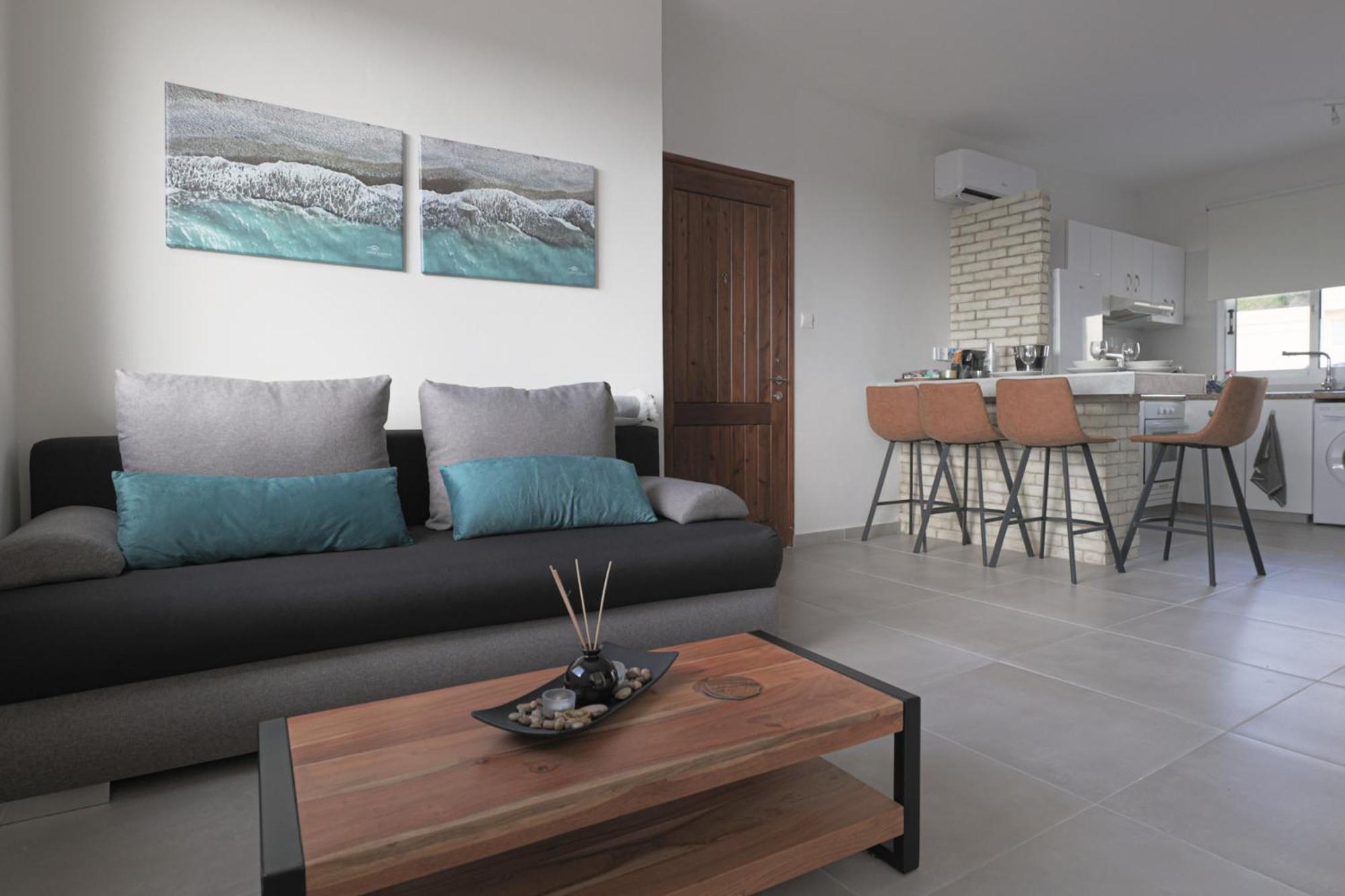 Appartement Eden Blue-Horizon 1B, Paphos, Sea View, Pool à Konia Extérieur photo