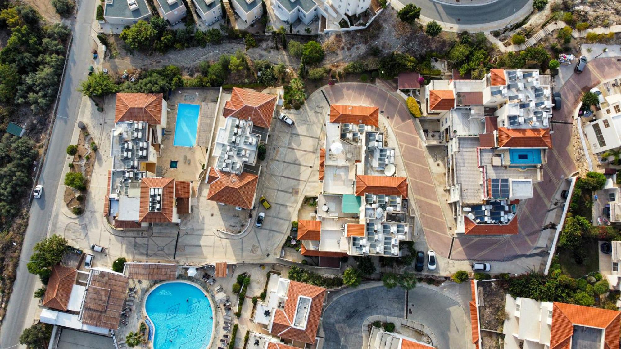 Appartement Eden Blue-Horizon 1B, Paphos, Sea View, Pool à Konia Extérieur photo