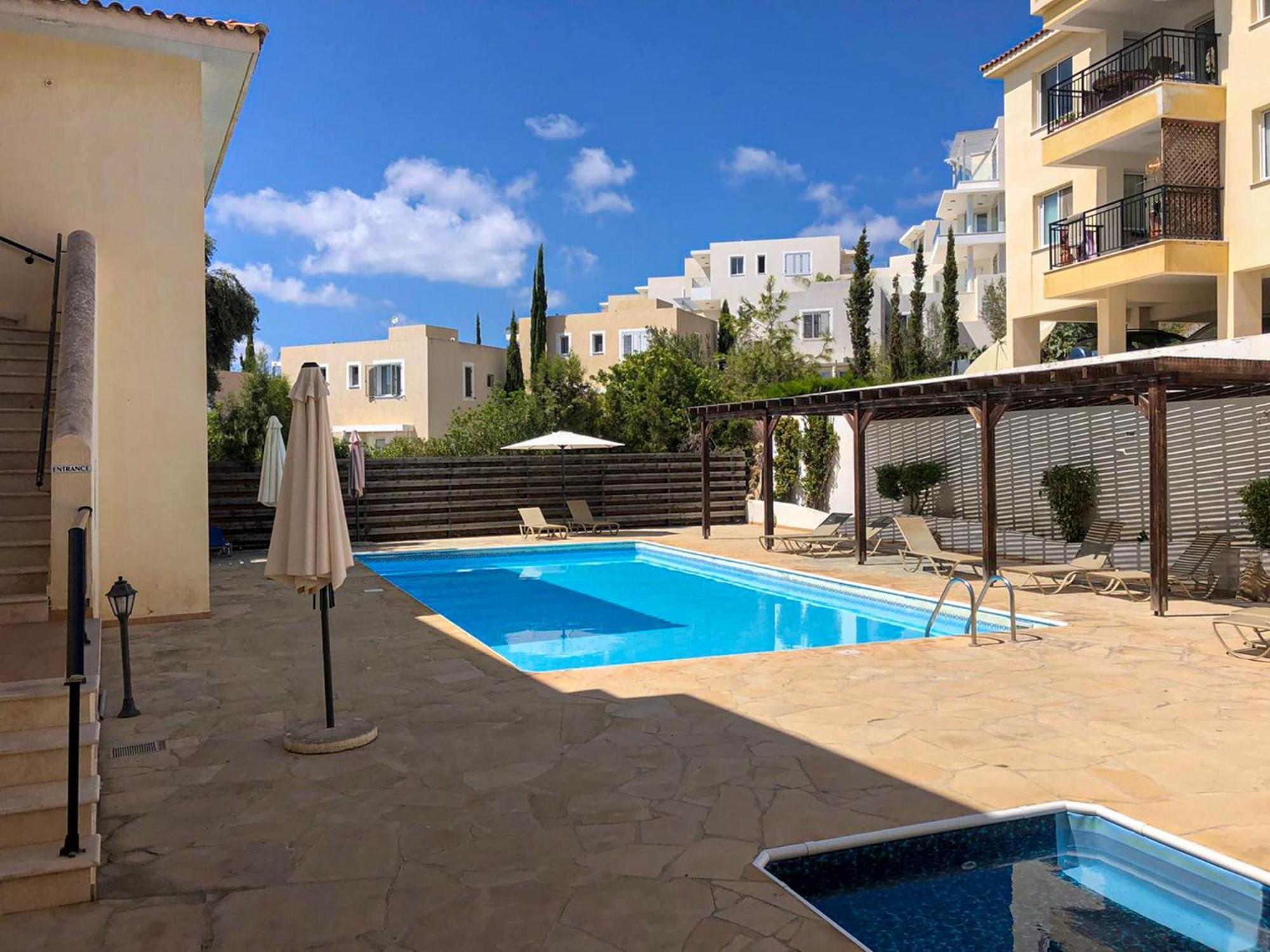 Appartement Eden Blue-Horizon 1B, Paphos, Sea View, Pool à Konia Extérieur photo