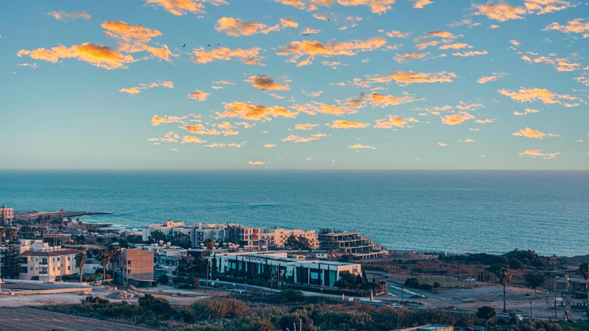 Appartement Eden Blue-Horizon 1B, Paphos, Sea View, Pool à Konia Extérieur photo